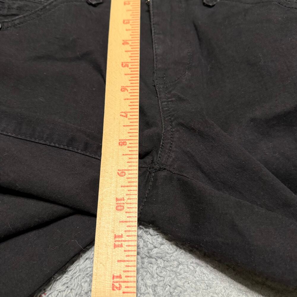 Democracy Jeans Pants Womens 6 (30x28.5) Black stretch Ankle Skinny - Picture 8 of 10